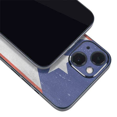 Puerto Rico Flag Distressed iPhone Skins